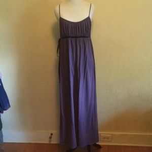 Empire waisted maxi dress w/adjustable straps